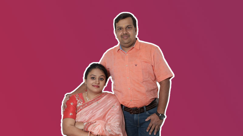Mrs. Supriya Sampath and Mr. Sampath Raj