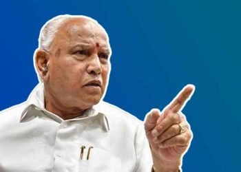 Karnataka CM BS Yediyurappa