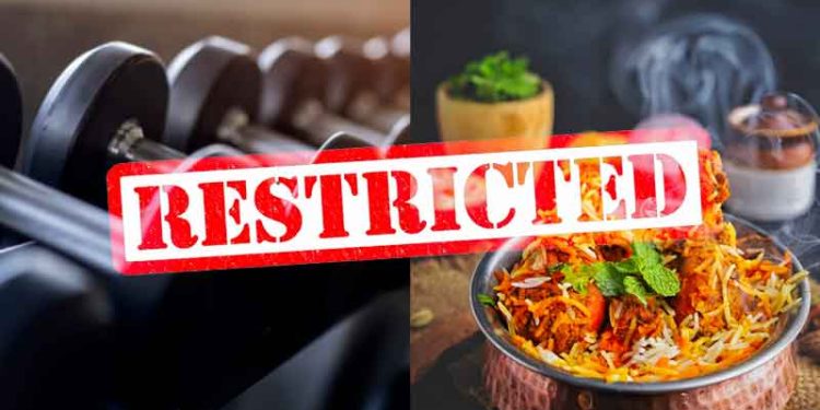 Restrictions in Bengaluru